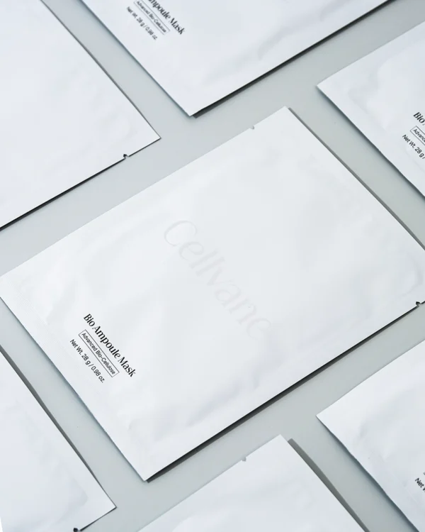 ellvane Bio Ampoule Mask poşetleri düz düzenleme